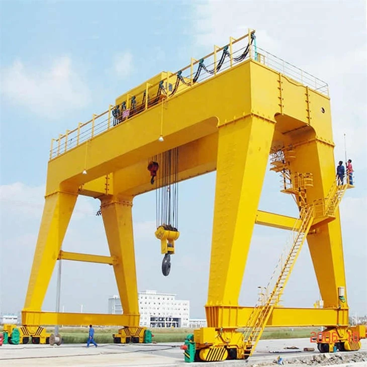 Ó 30 tonna go 500 tonna Crane droichid bhíoma dúbailte